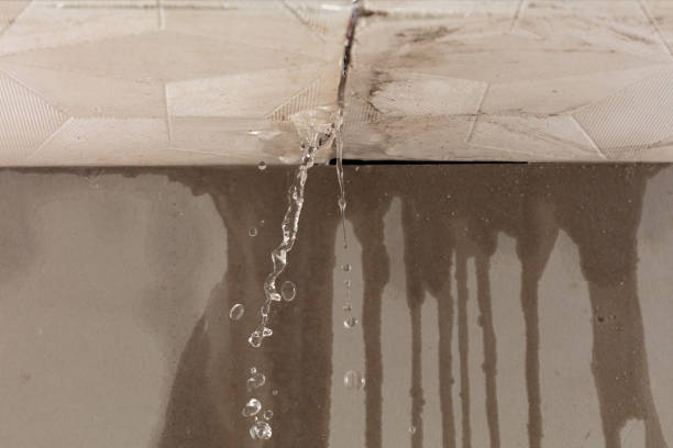 Professional Burst Pipe Cleanup technician working in Middlefield, MA